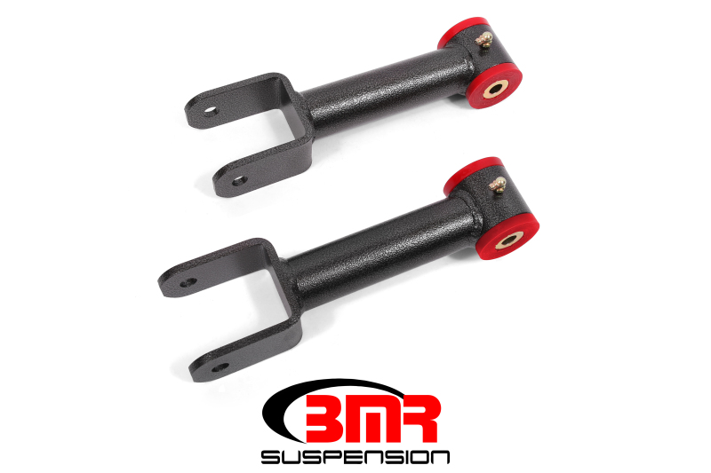Ford Mustang Upper Control Arms - BMR Suspension - Polyurethane Non-Adjustable - Black Hammertone - `79-`04 Ford Mustang Upper Control Arms - BMR Suspension - Polyurethane Non-Adjustable - Black Hammertone - `79-`04
